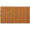 Modern Doormat, Natural Coco Coir Outdoor Welcome Mat (17 x 30 Inches)